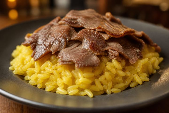 Pilav Üstü Döner 1,5 porsiyon 150 gr