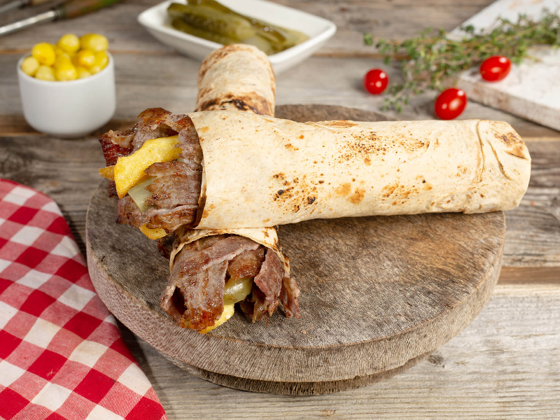 Et dürüm döner 120 gr